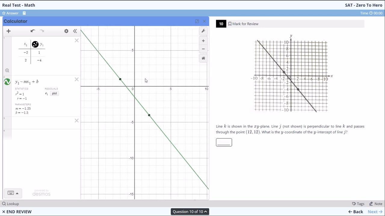 Hướng dẫn sử dụng Desmos giải nhanh toán SAT | Digital SAT Math