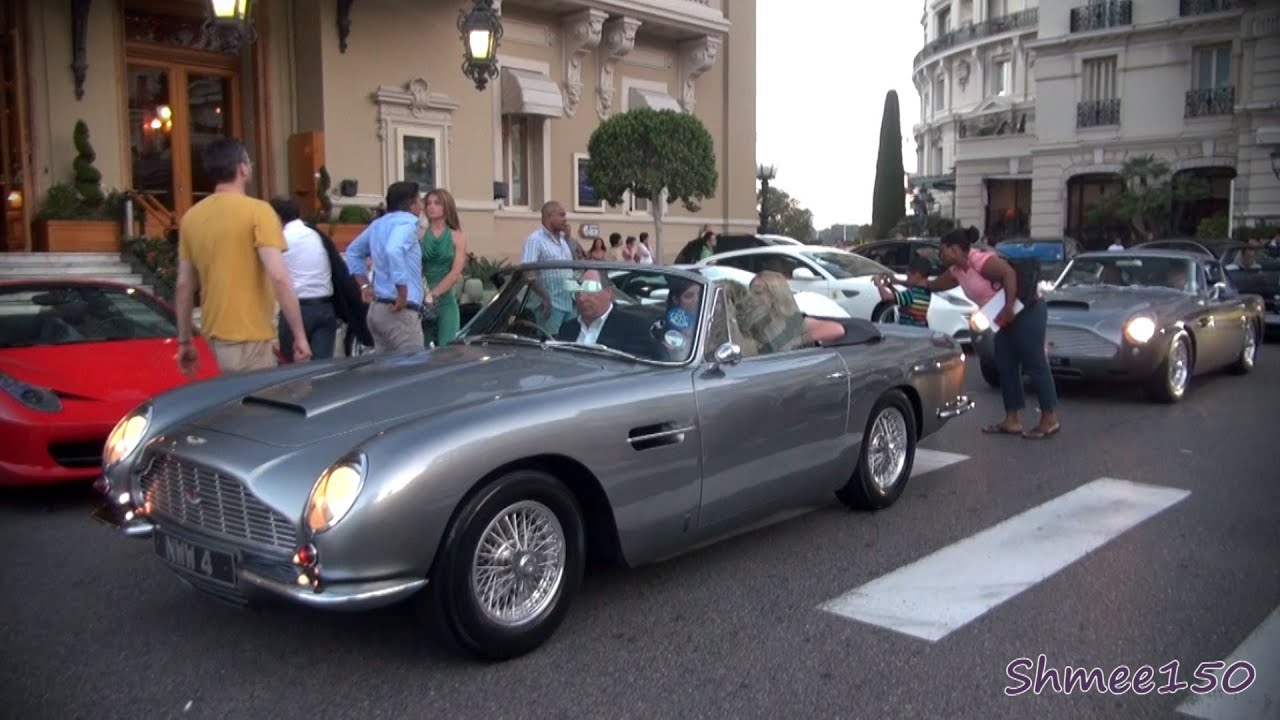 Monaco in Style: Aston Martin DB6 Volante and DB4