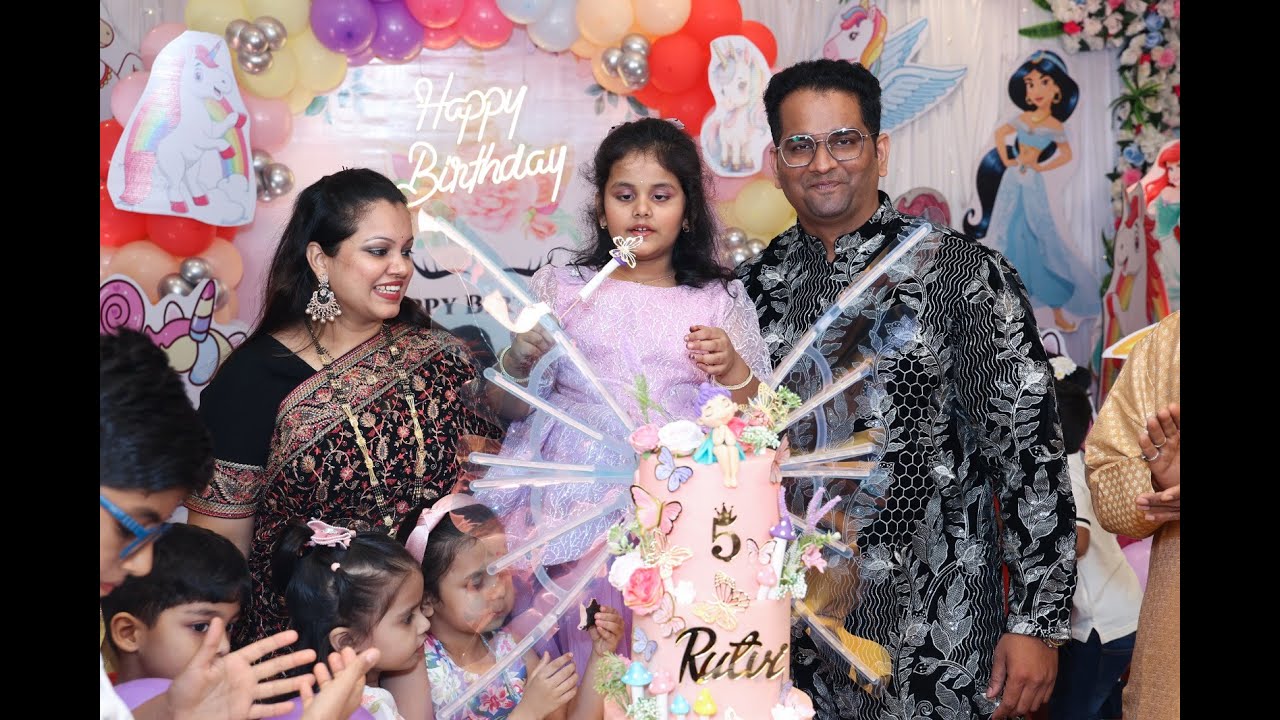 Rutvi 5th Birthday Highlight Video