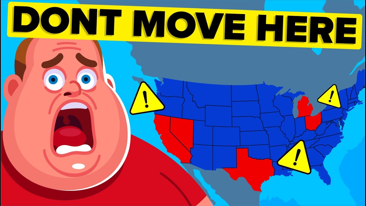 Worst US States to Live In (And Why People Are Leaving)