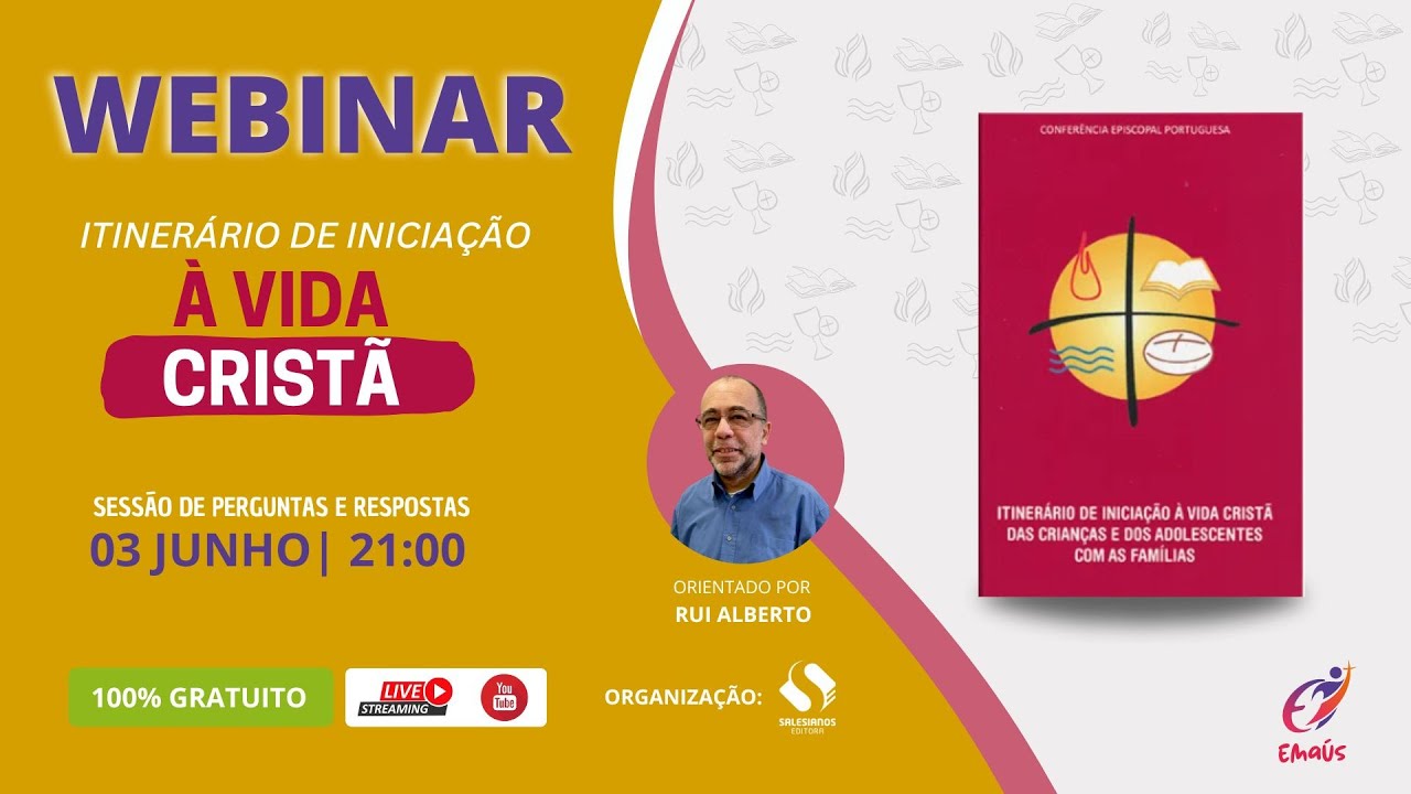 Webinar IVC - Itinerário Vida Cristã