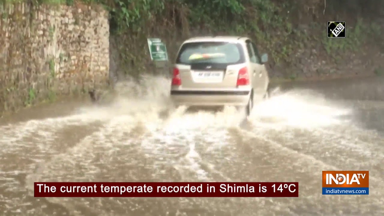 Rain lashes Shimla, brings respite from heat