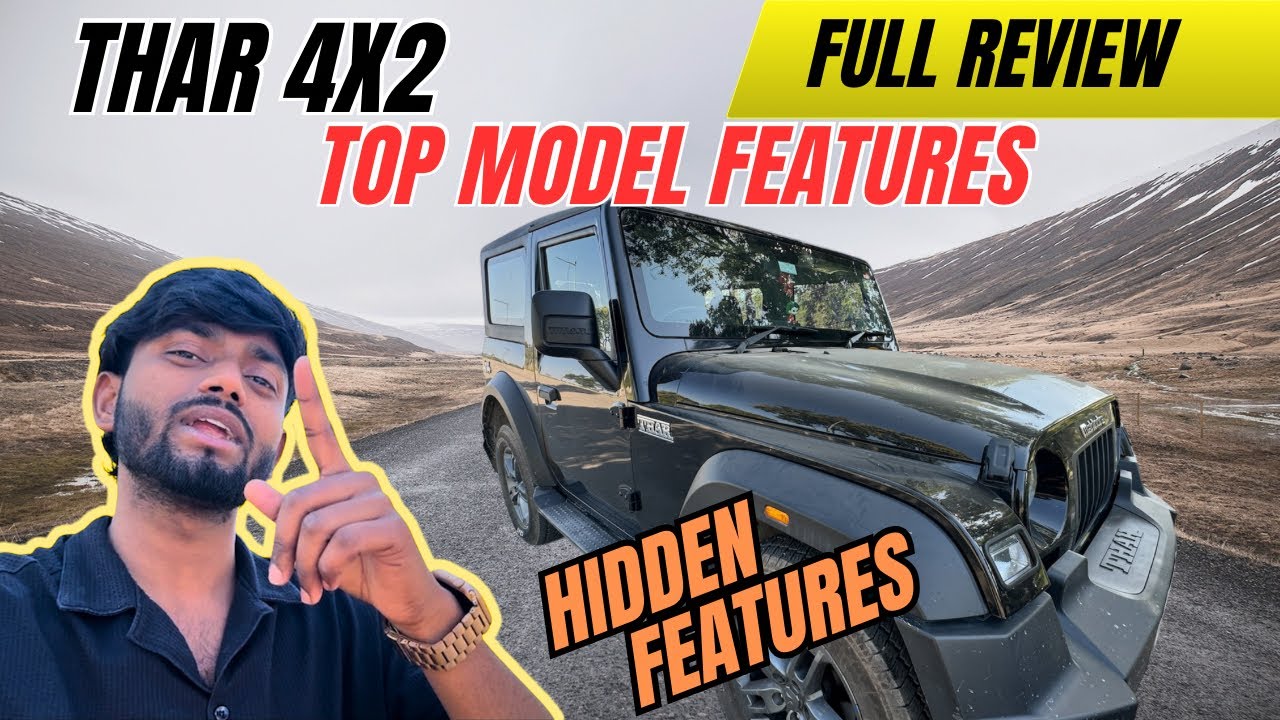 Thar 4x2 Top Model 2024 Features | Thar RWD LX Hard Top Features | 2024 Thar 4x2 Review