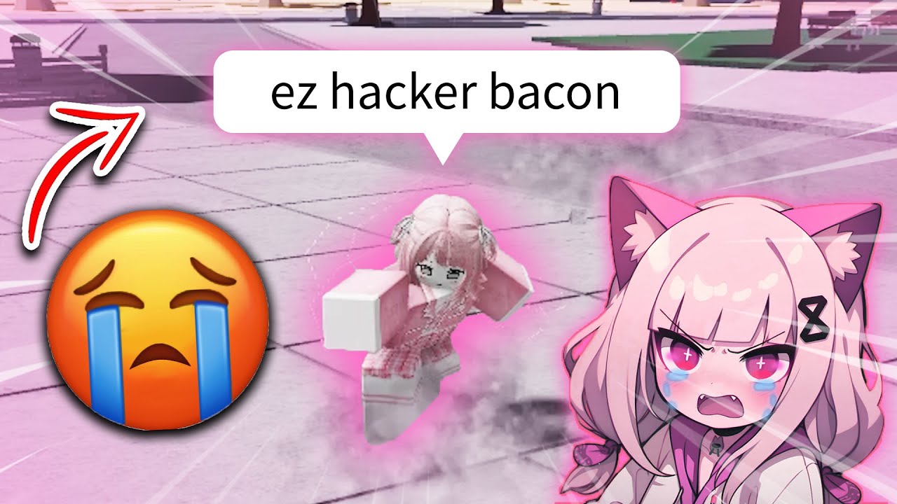 E-Girl Thought Every Bacon Is a Hacker (The Strongest Battlegrounds)