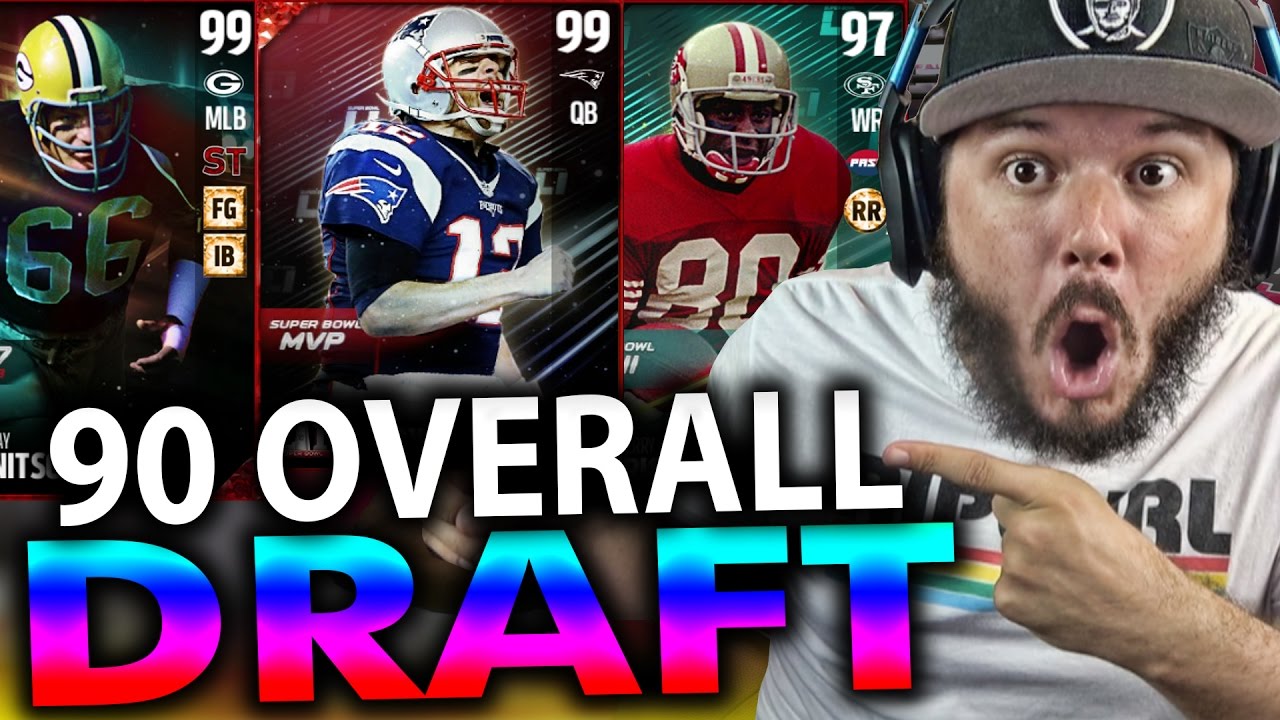 90 OVERALL DRAFT CHALLENGE!!? - MADDEN 17 DRAFT CHAMPIONS
