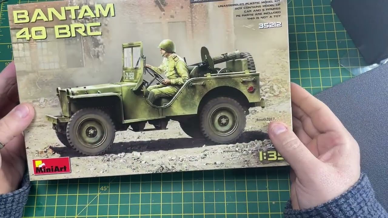 Spruebox Subscription and MiniArt Bantam 40 BRC Review