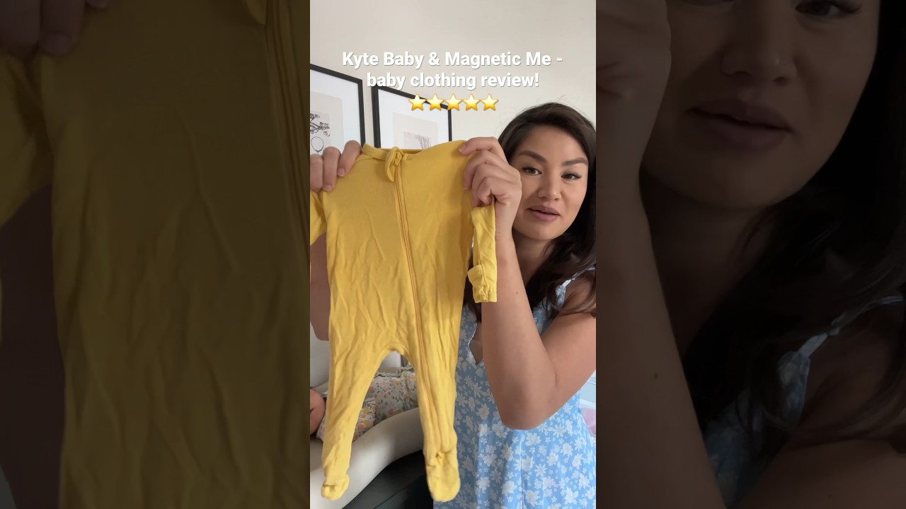 Baby clothing review: Kyte Baby & Magnetic Me are our favs! 