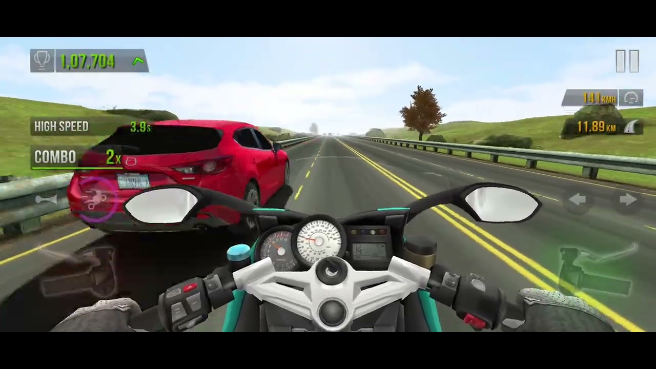 TRAFFIC RIDER GAME PLAY VIDEO (ANDROID)#viral #gaming #bikewala #gameplay 