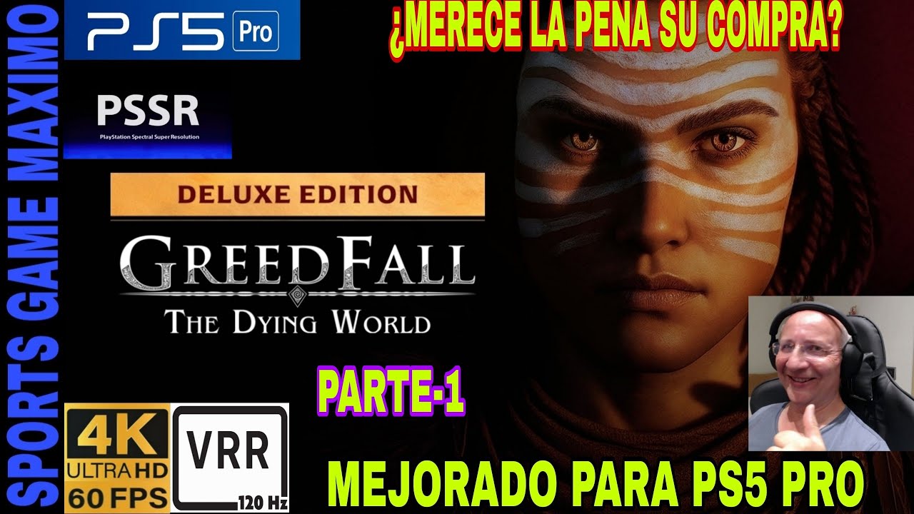 ULTRA 4K/60FPS - GREEDFALL: THE DYING WORLD, PARTE-1 (PS5 PRO) GAMEPLAY DIRRECTO ANALISIS  ESPAÑOL