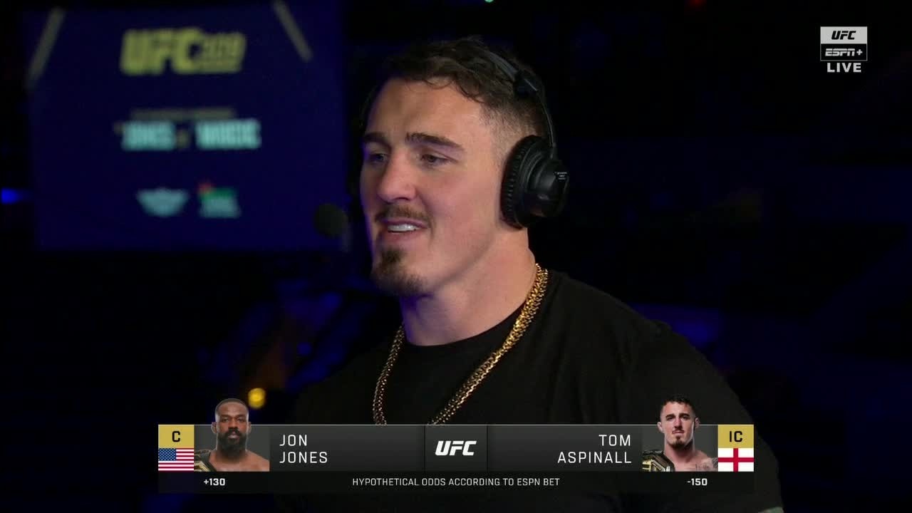 Tom Aspinall sees 'openings’ in Jon Jones’ game after watching UFC 309 | ESPN MMA