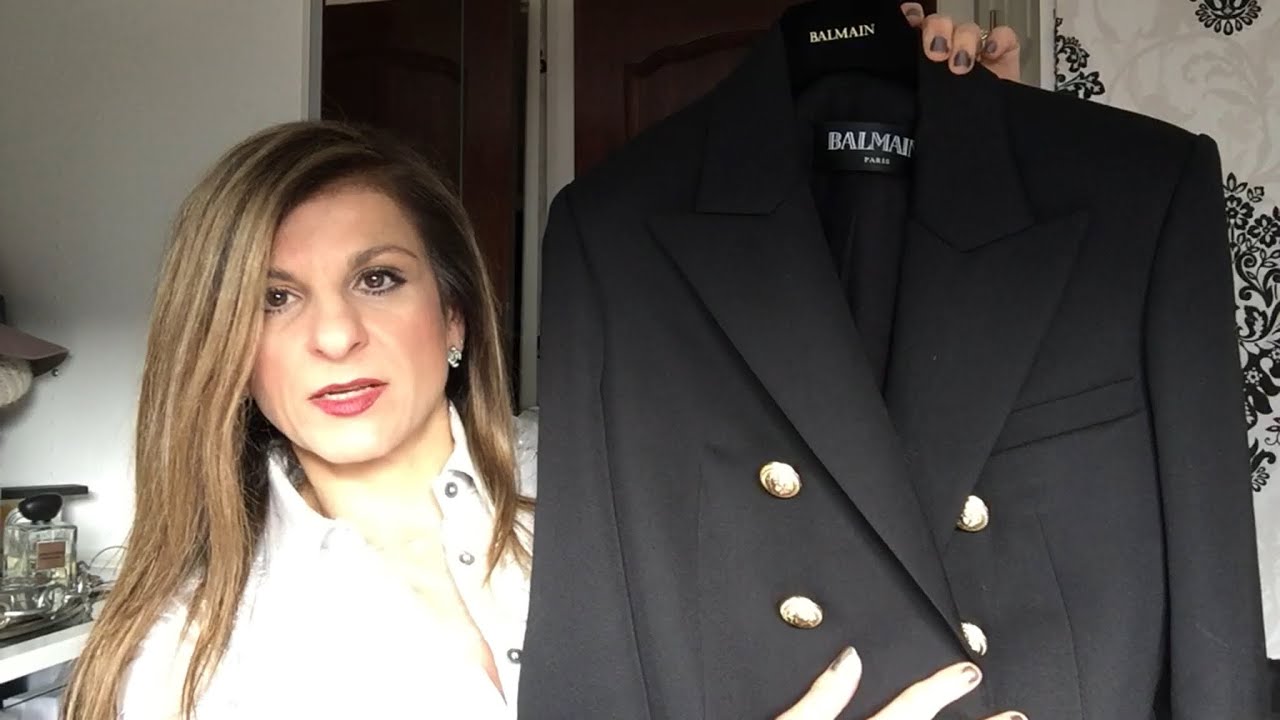 Balmain Blazer/sizing/fit/Try-on /-and Where To Purchase