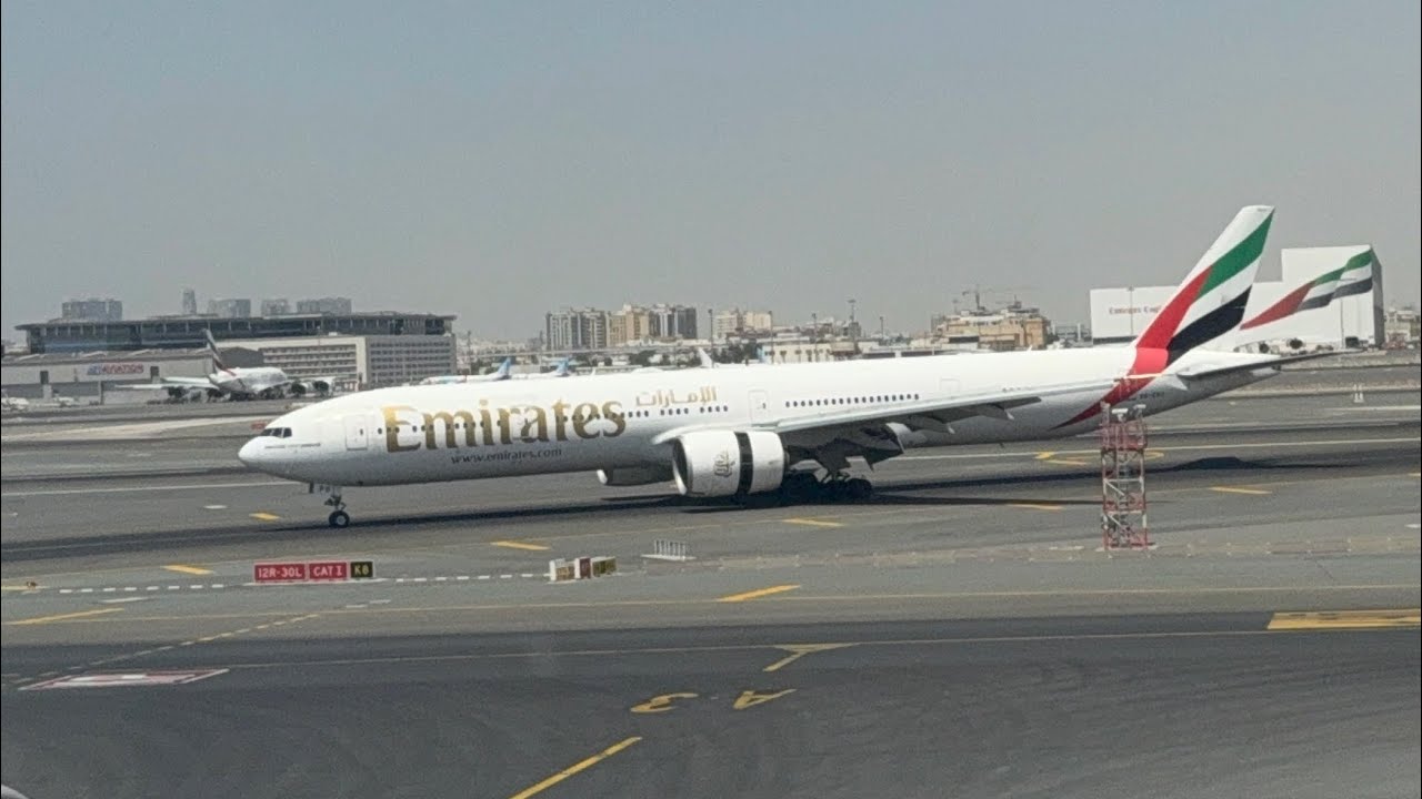Takeoff from Dubai International Airport OMDB