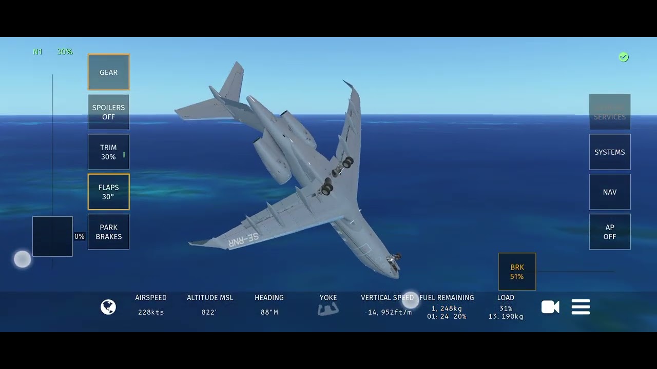 Infinite flight simulator yang kocak