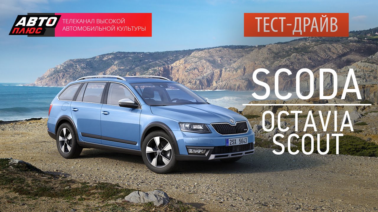 Тест-драйв - Skoda Octavia Scout 2014 - АВТО ПЛЮС