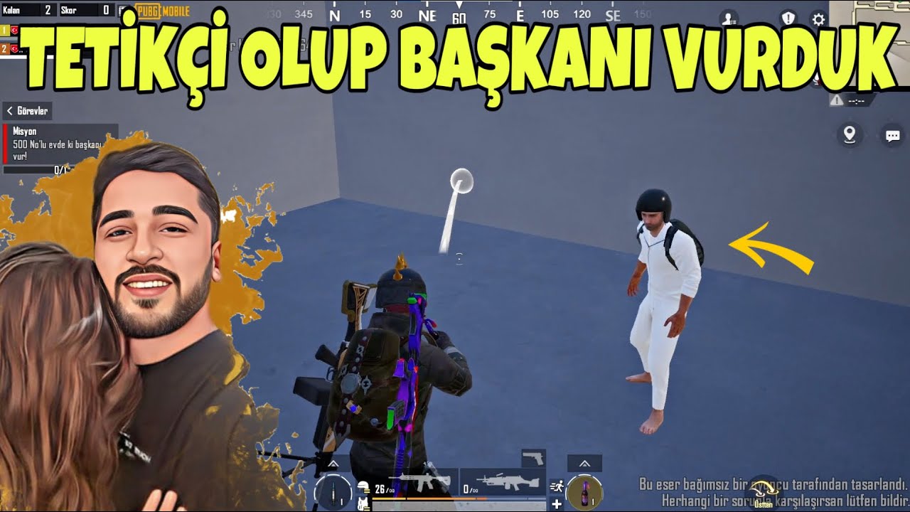 TETİKÇİ OLMA MODU GELDİ, GÖREV YAPIP PARA KAZANDIK- PUBG MOBİLE