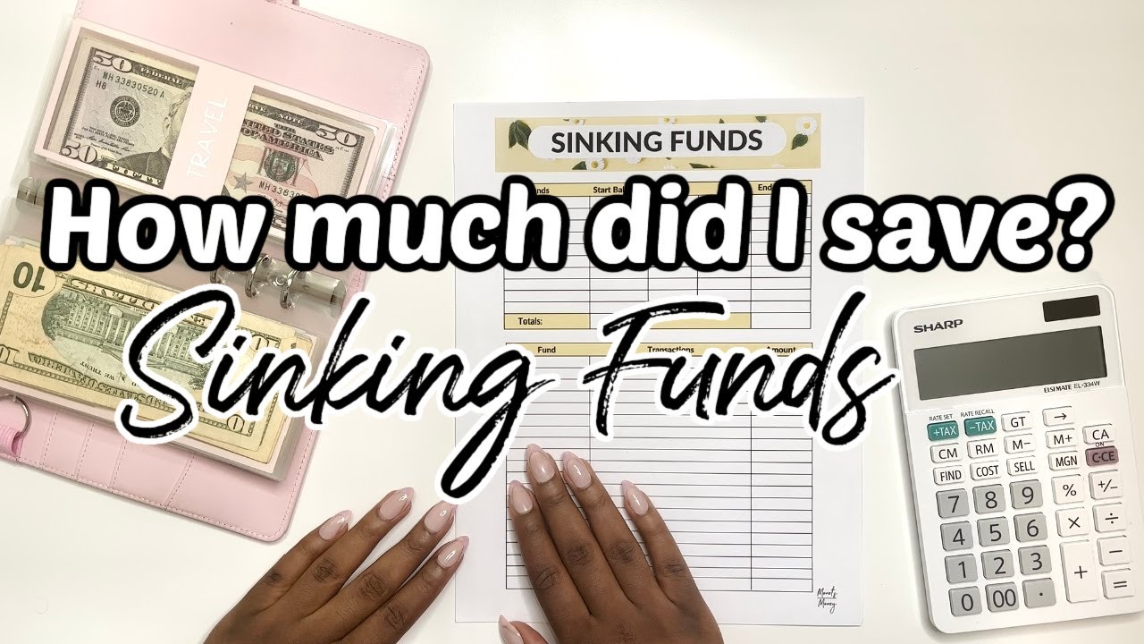 SINKING FUNDS UPDATE | Cash Envelope System | How Much Did I Save | Budget With Me | MONETS MONEY