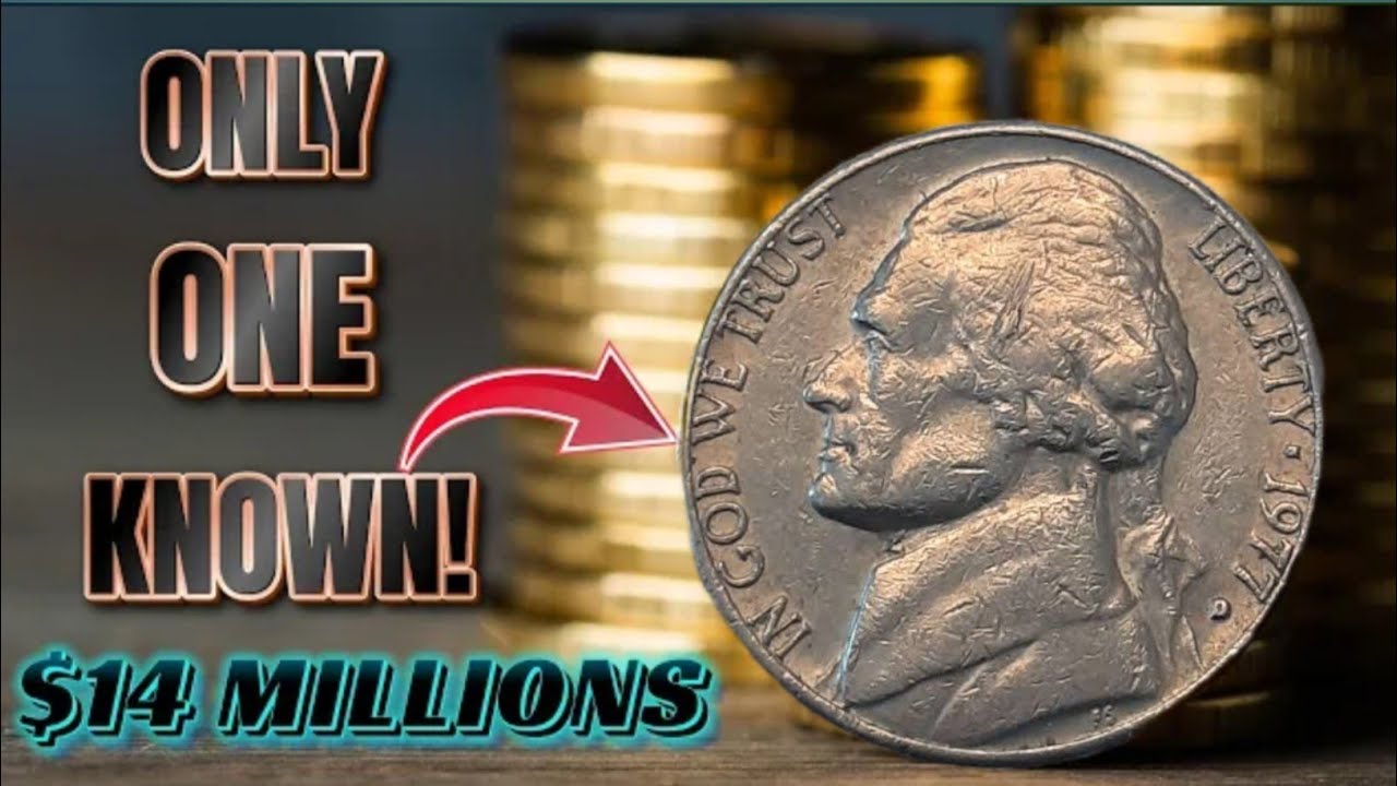 WOW! 1977 America's Rare 5 Cent Coin Discovery? Big Worth Money!