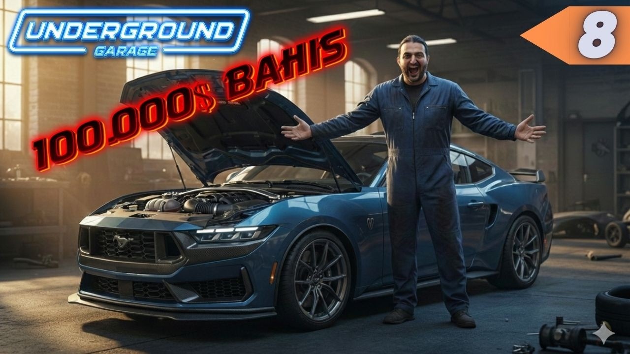 Hurdalıktan Aldığımız Mustang ile Yarışdan Vurgun Yaptık ! | Underground Garage Türkçe Bölüm 8