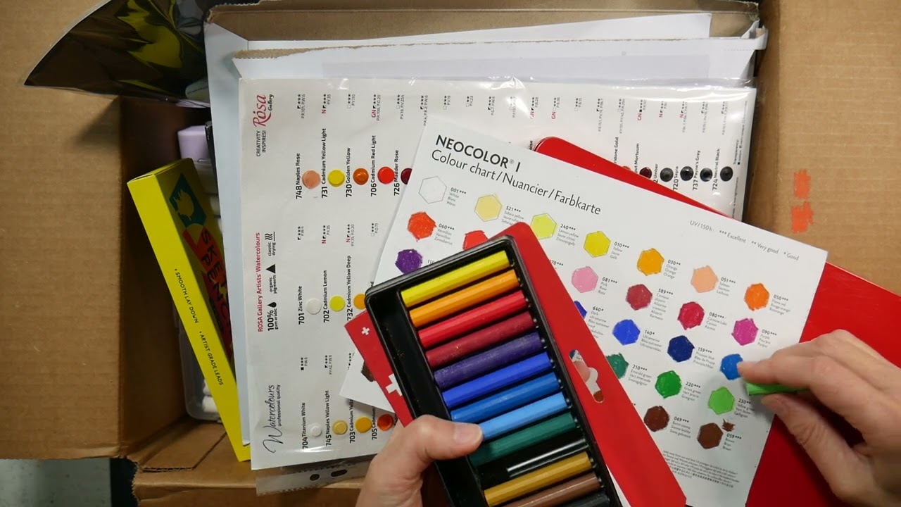 What Should I Review First?  Chaotic Art Supply Haul!
