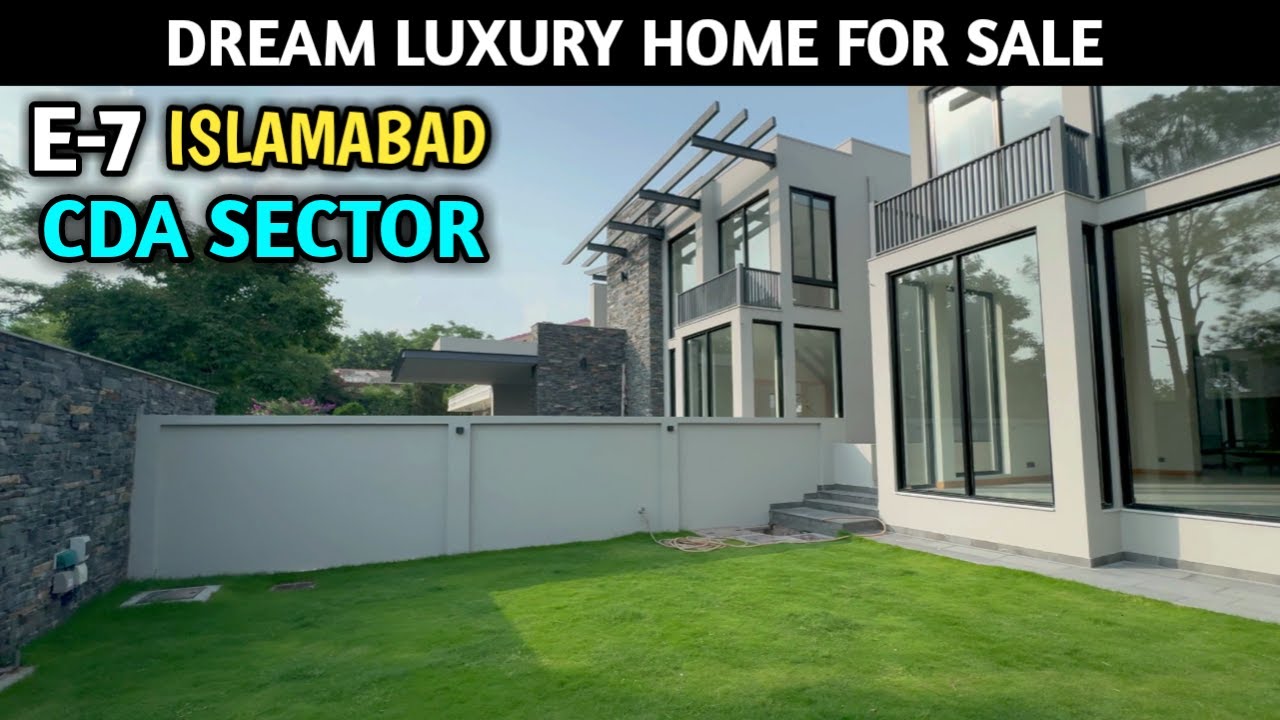 House for Sale in E-7, Islamabad | Prime CDA Property | Real Estate Investment Opportunity