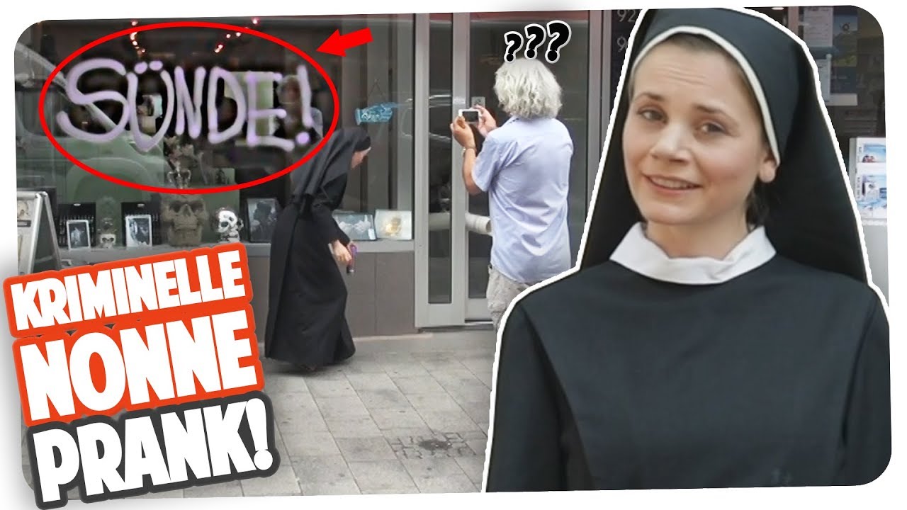 Kriminelle Nonne! Prank | Joyce