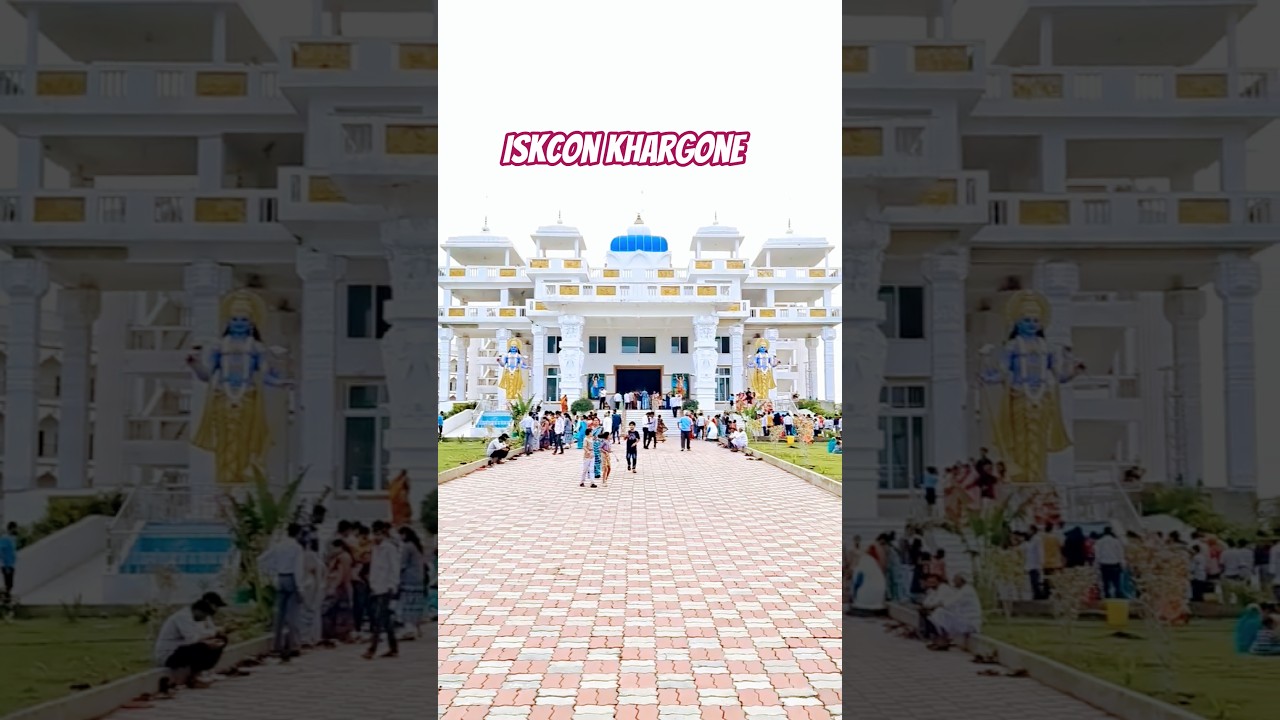 Janmashtami 2025 Live Darshan | ISKCON Temple Khargone |