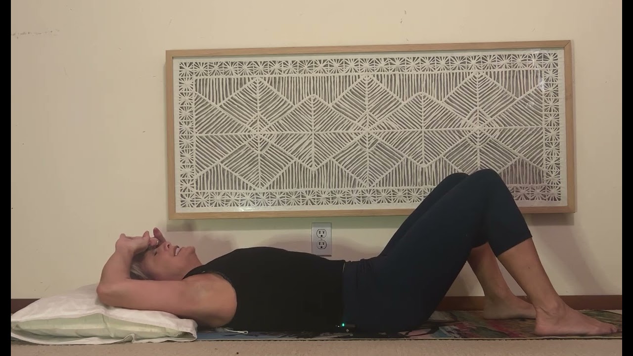 Release Years of Upper Back Tension in Just 3 Minutes | Supine Spinal Release #11