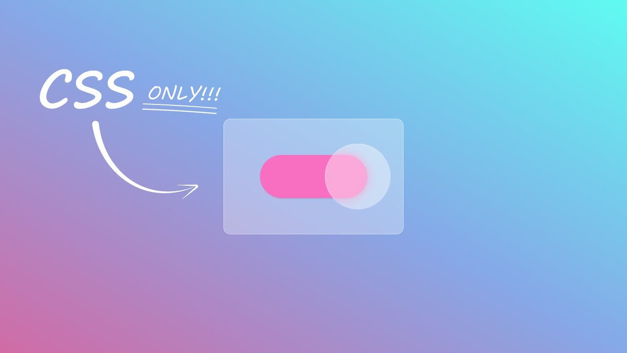 CheckBox only CSS | Glassmorphism CheckBox only CSS