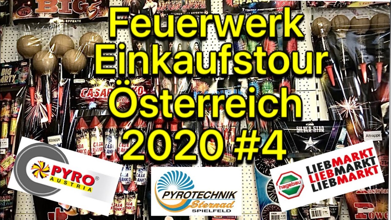 Feuerwerk Einkaufstour Österreich #4 | AutProPyro