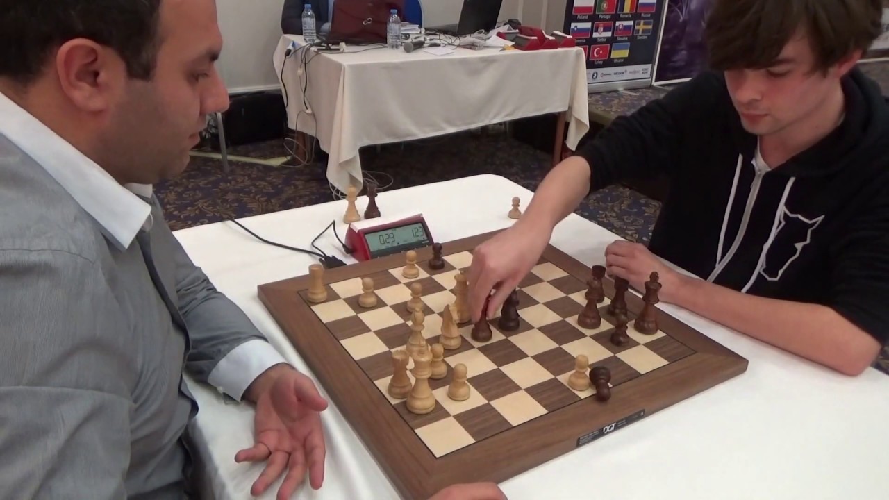 GM Rauf Mamedov - GM Jorden Van Foreest, Caro-Kann defense, Blitz chess