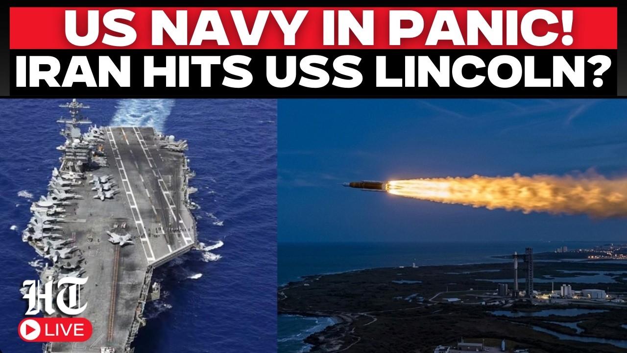 LIVE | US Navy In Panic? Iran Launches ‘Forbidden’ Missile At USS Lincoln | Khamenei | Trump