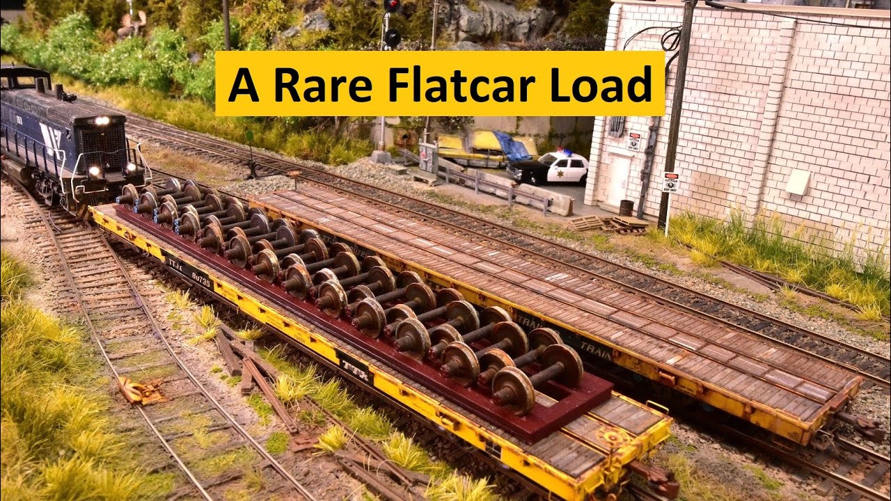 A Rare and Unusual 3D Print Flat Car Load | Review & Analysis | Boomer Diorama ~ # 323