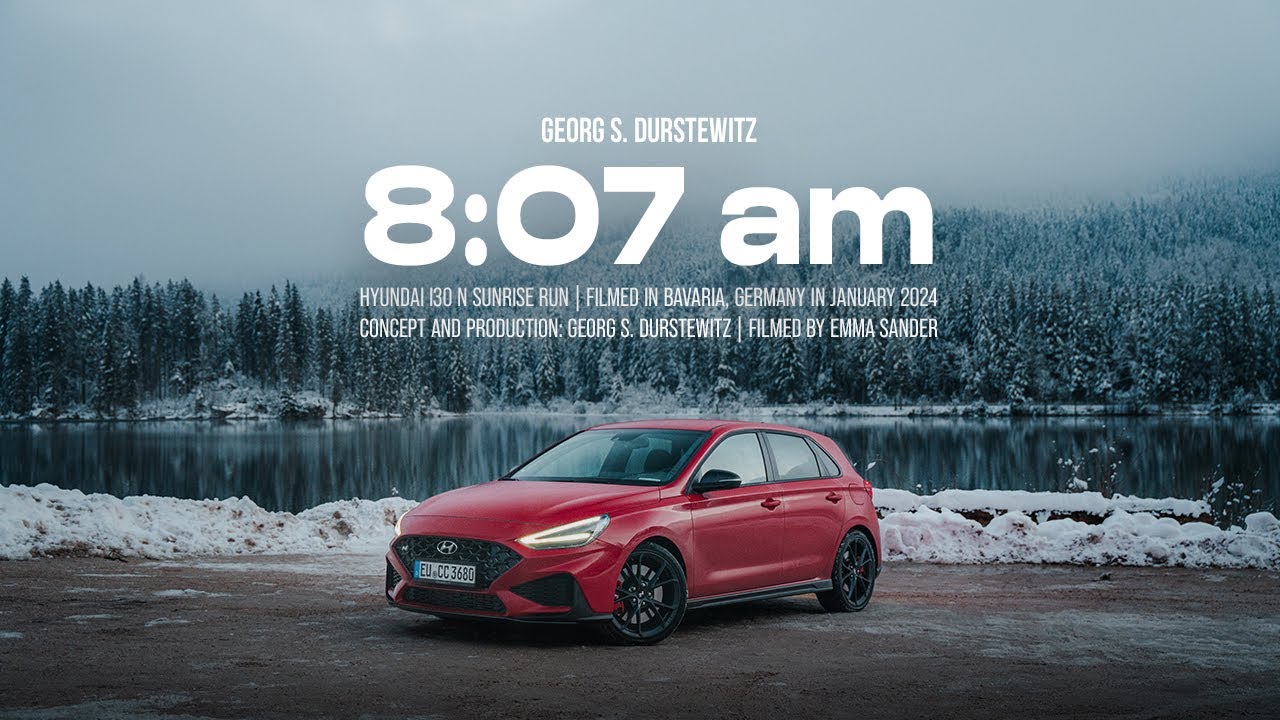 Hyundai i30 N Sunrise Run - 8:07 am | Cinematic Car Video