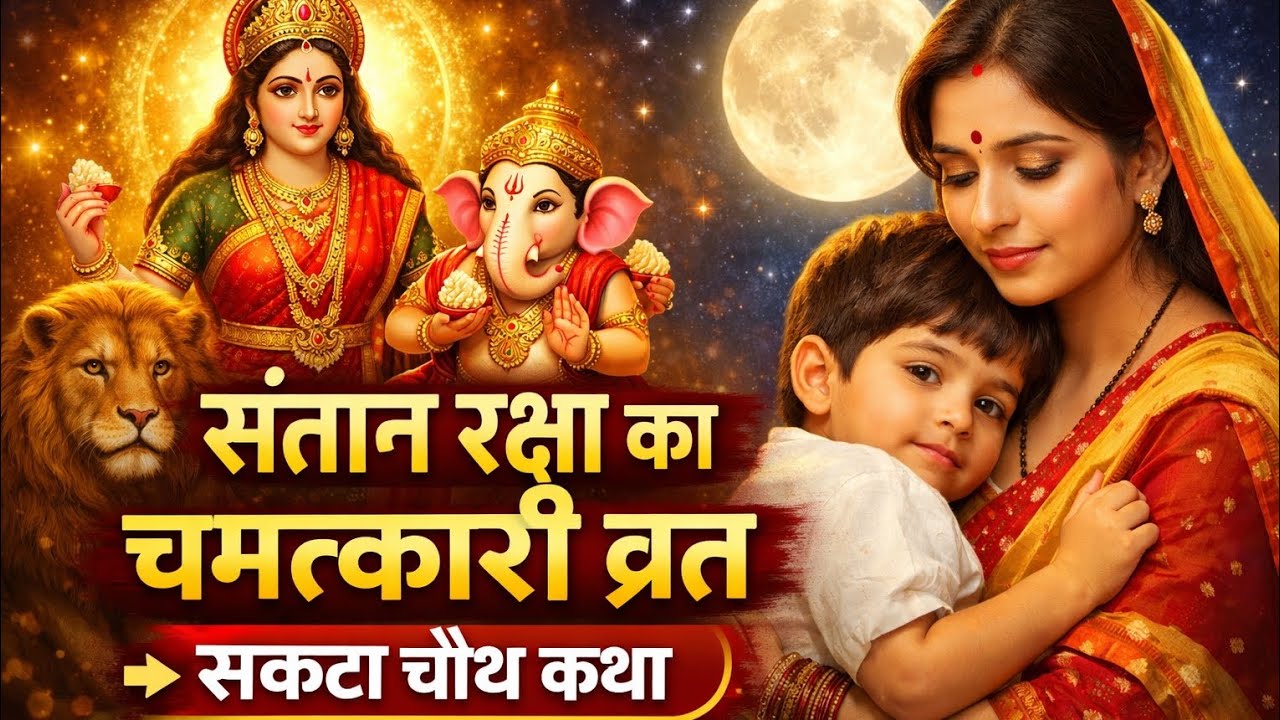 सकठा चौथ व्रत कथा और नियम | संतान रक्षा का चमत्कारी व्रत | Sakat Chauth Katha