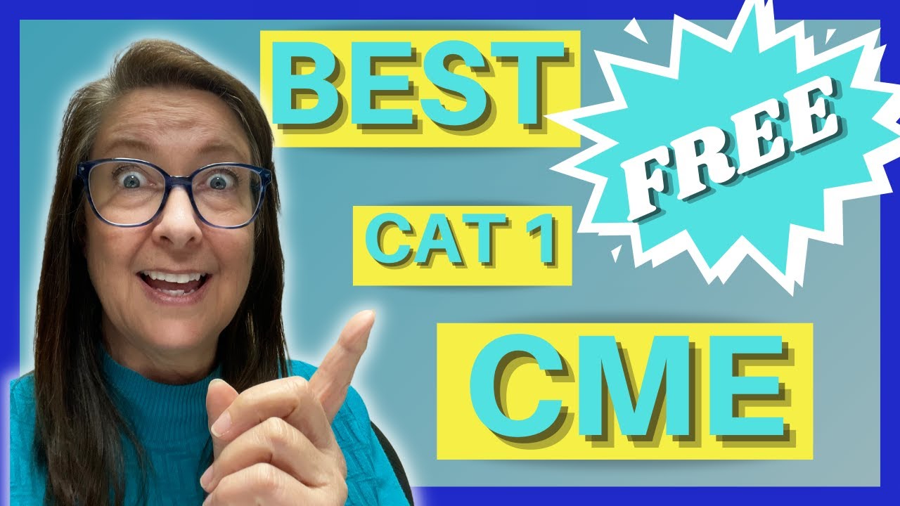 Top 5 (and a half 😎) sites for FREE Category 1 CME for PAs and NPs!