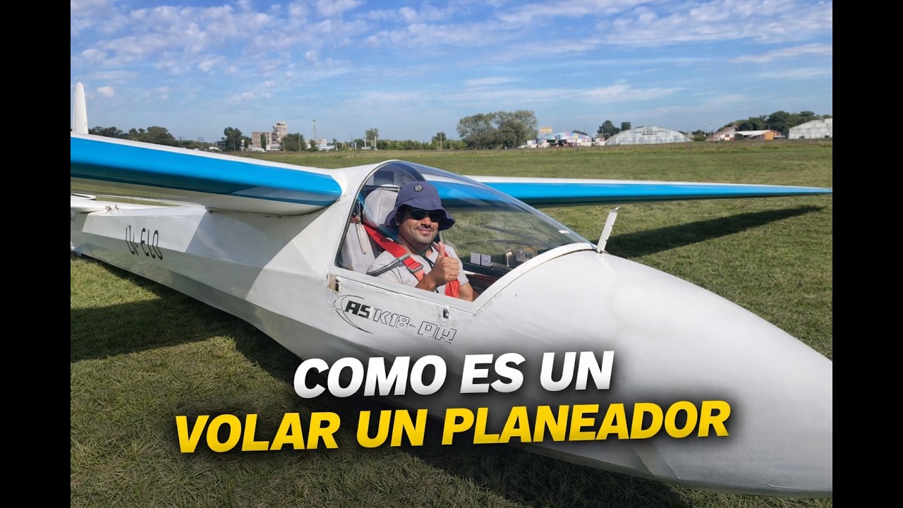 Día de vuelo a vela ( Planeadores Rosario) - Vlog 