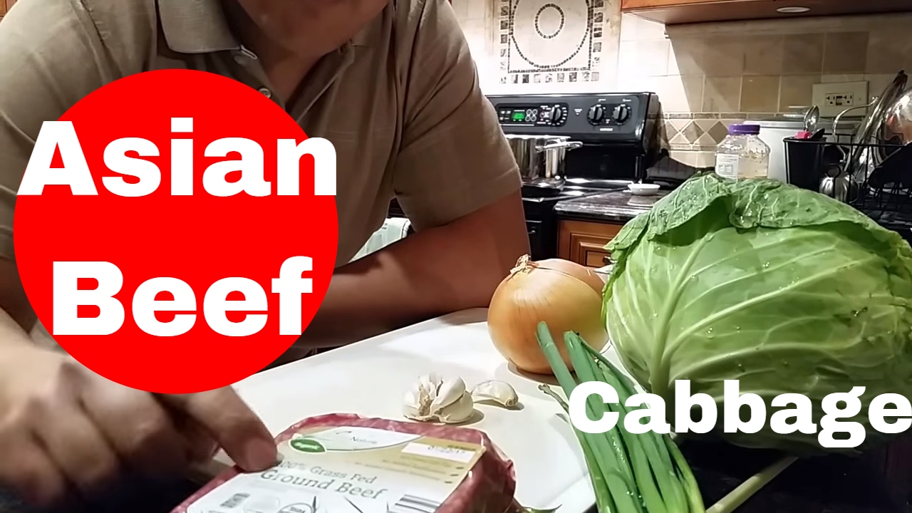 Asian beef and cabbage