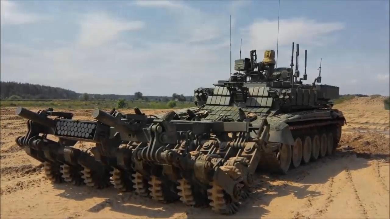 Minefield Clearing Vehicle Compilation