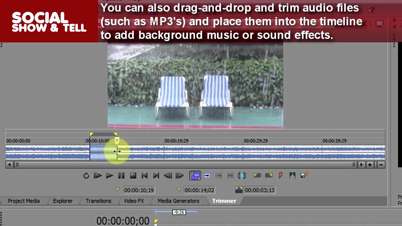 Introduction to Sony Vegas Movie Studio HD