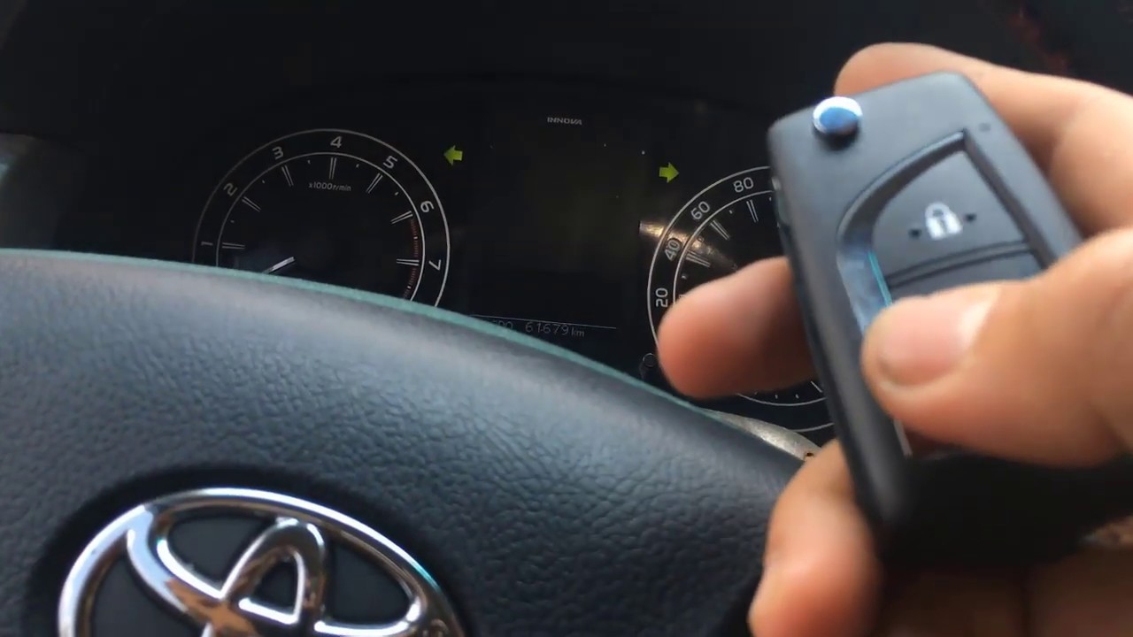 Program remote TOYOTA INNOVA 2018 by TY300 or KEYDIY