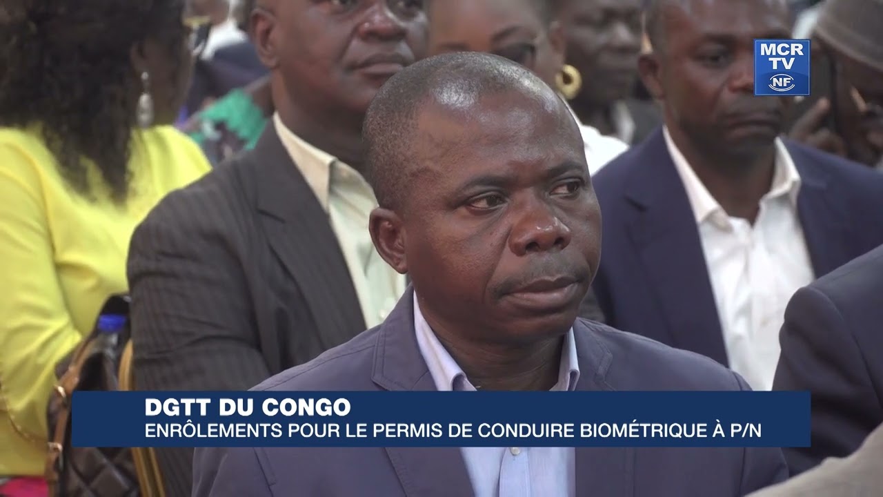 DGTT : ENRÔLEMENT POUR LE PERMIS DE CONDUIRE BIOMÉTRIQUE A POINTE-NOIRE