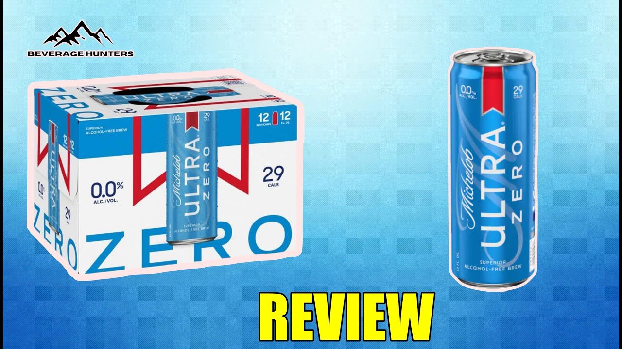 Ultra Zero | Michelob Ultra Zero Alcohol beer | NEW