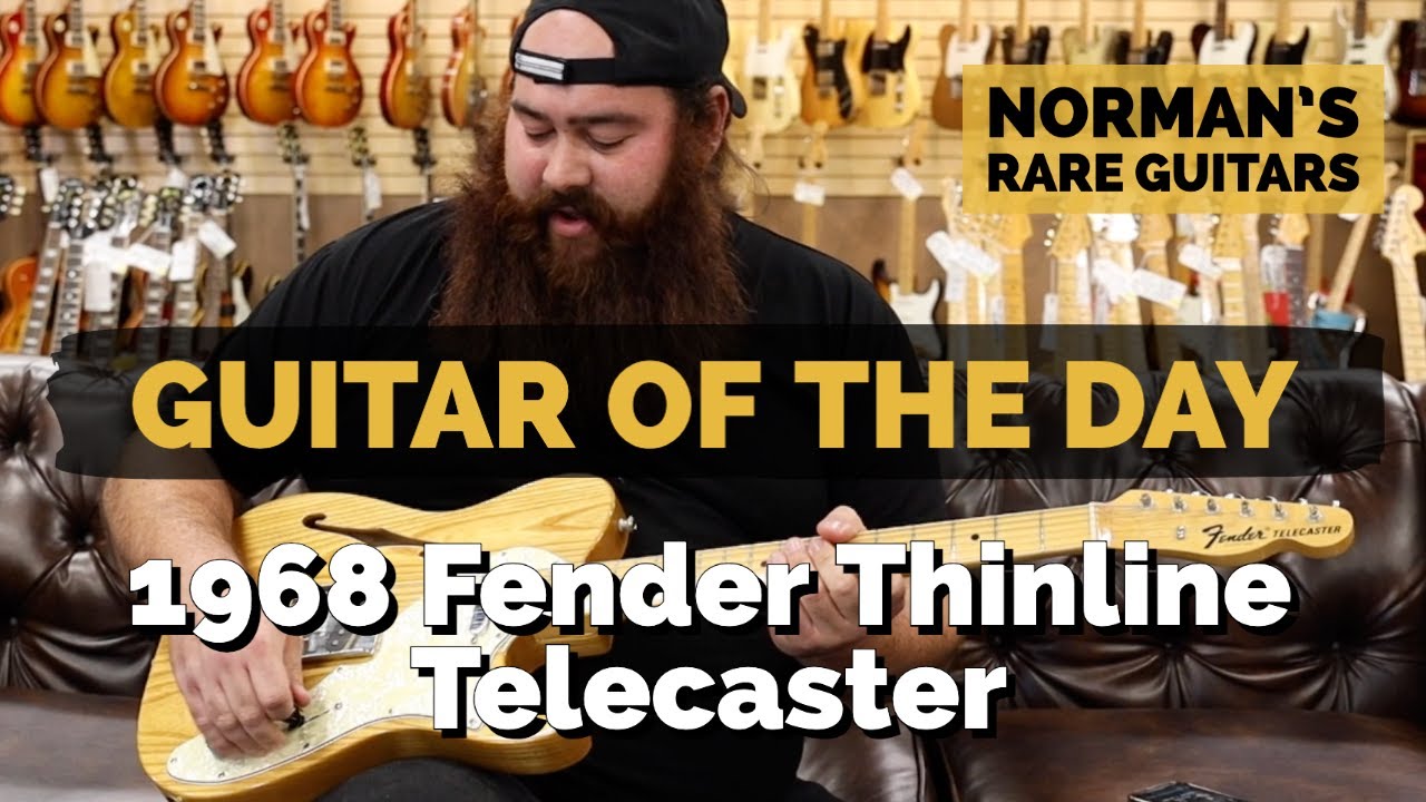 Guitar of the Day: 1968 Fender Thinline Telecaster | Norman's Rare Guitars