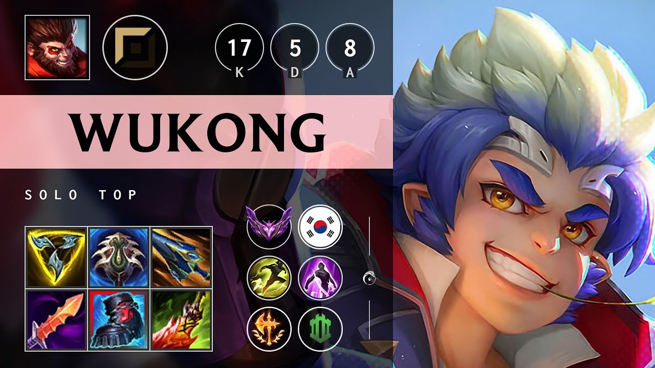 Wukong Top vs Xin Zhao - KR Master Patch 25.17