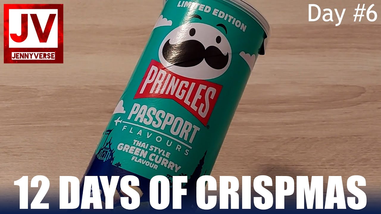 12 ДНЕЙ CRISPMAS 2025 День #6: Pringles Passport со вкусом тайского зеленого карри