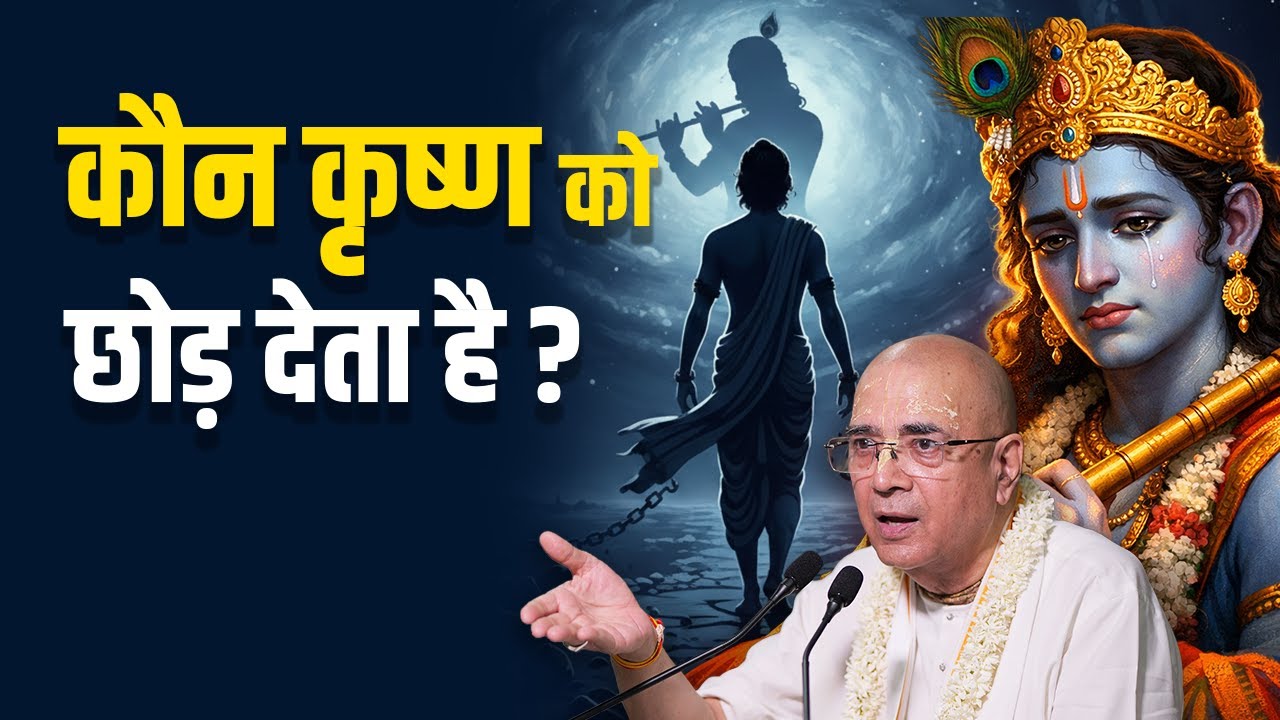 कौन कृष्ण को छोड़ देता है ? | H.G Vrindavan Chandra Das