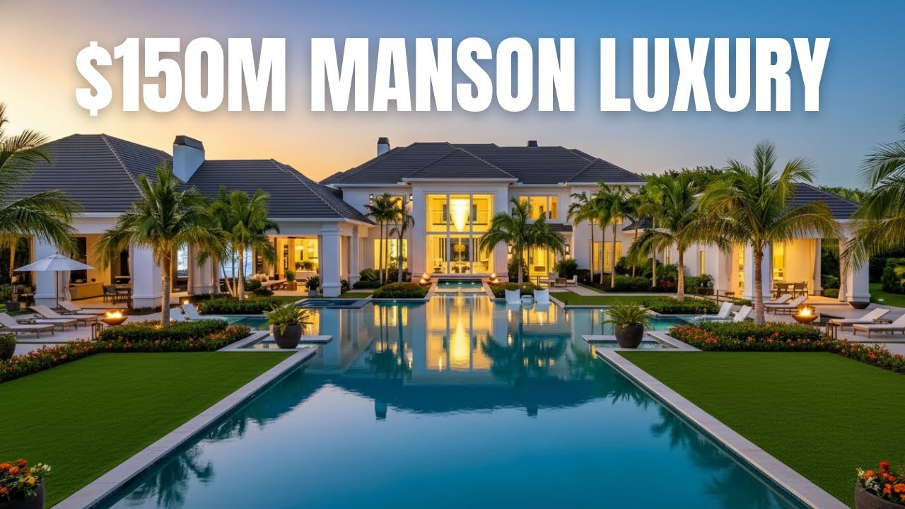 Inside a $150,000,000 Mega Mansion | Ultimate Luxury House Tour 🏰💰