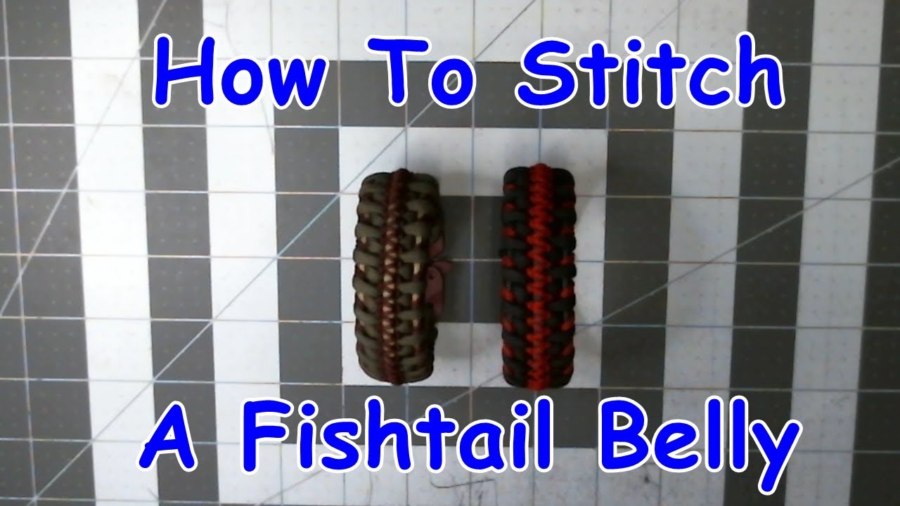 How To Stitch A Fishtail Belly/Belly Fishtail (aka 