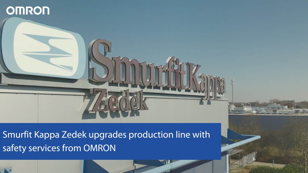 Smurfit Kappa Zedek upgrades production line with safety services from OMRON