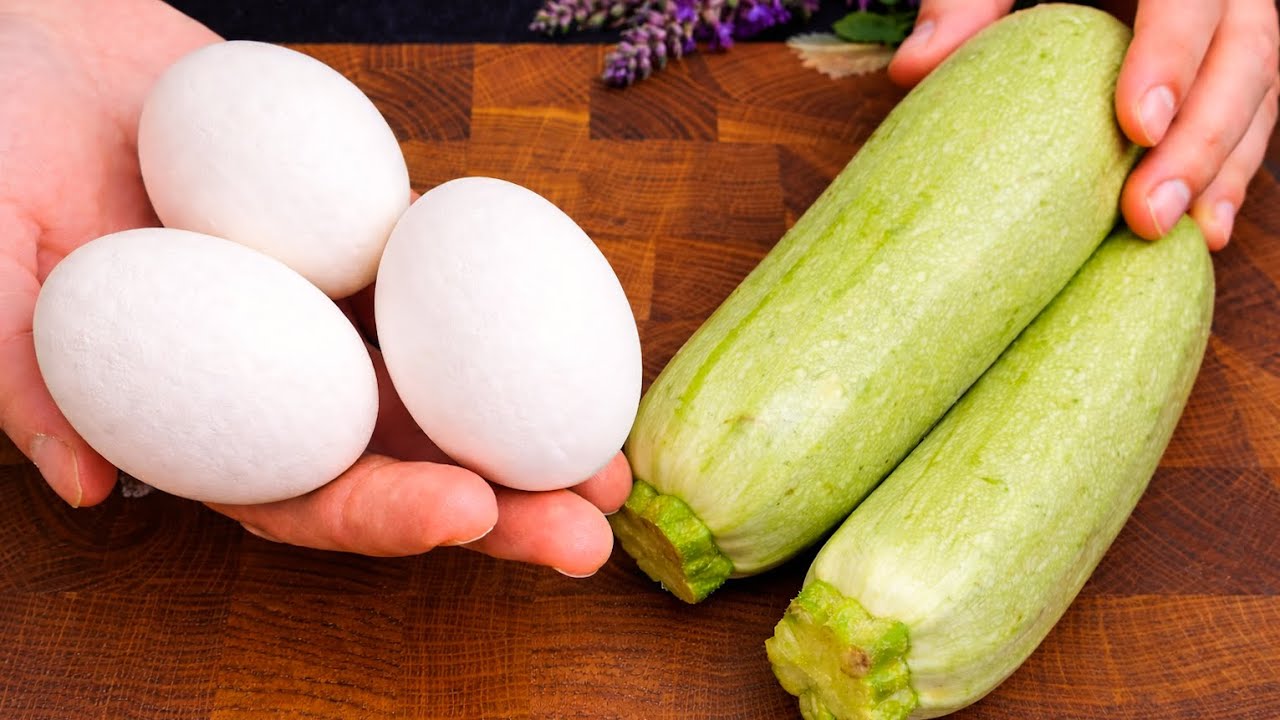 Zucchini mit Eiern schmeckt besser als Fleisch! Einfaches und leckeres Abendessenrezept!